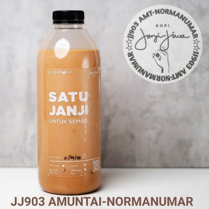 Kopi Susu 1 Liter Best Seller