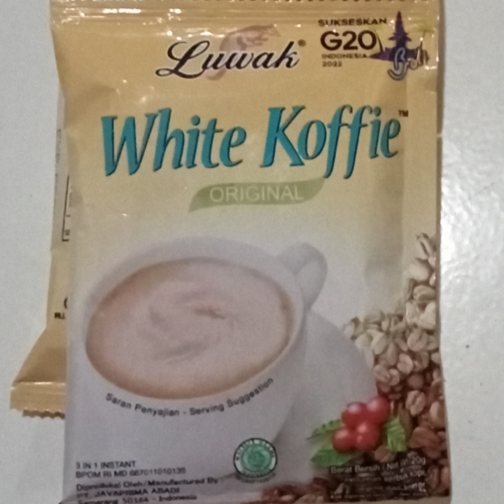 Kopi White Koffie Luwak 1 Renceng