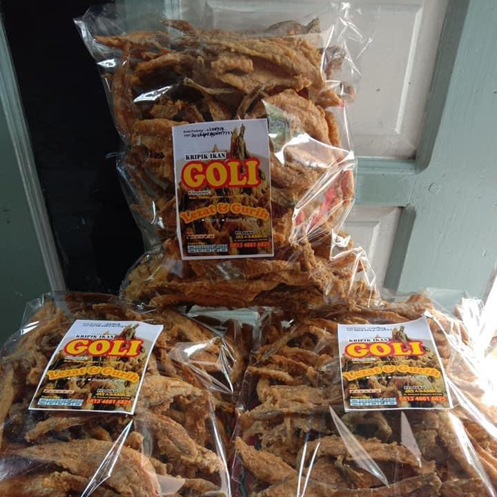 Kripik Ikan GOLI 250gr