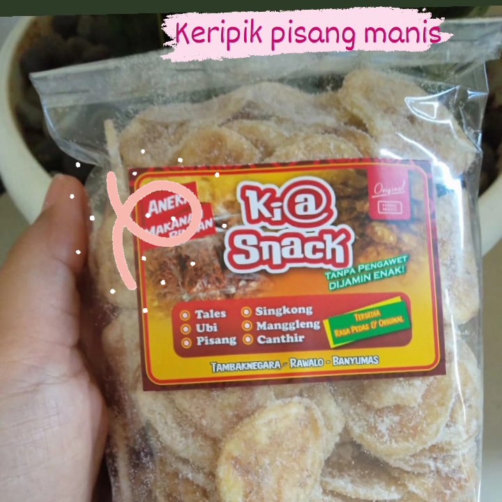 Kripik Pisang Manis