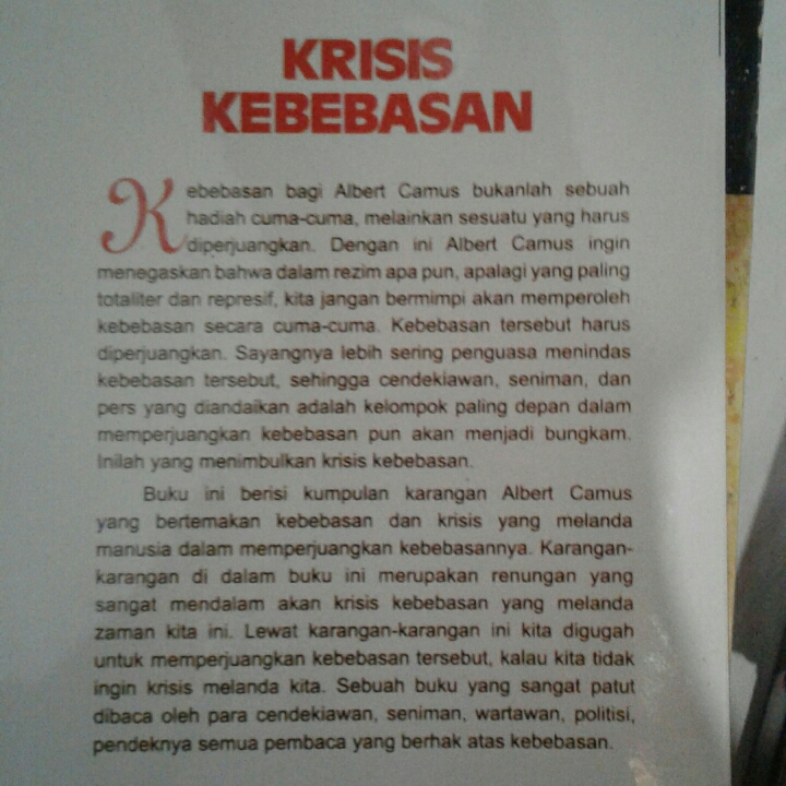 Krisis Kebebasan 2