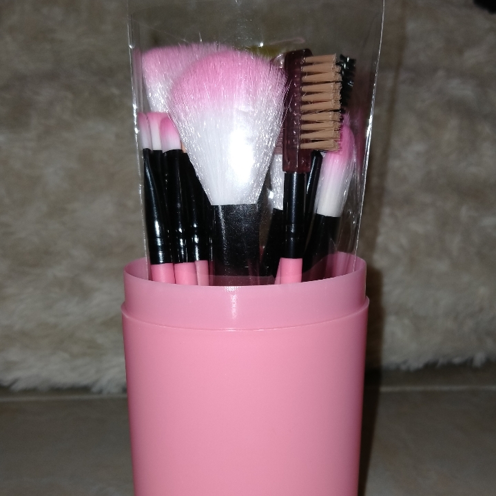 Kuas MakeUp Alat Makeup Set Tabung 12in1 3