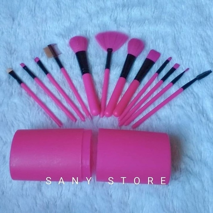 Kuas tabung set brush 12 pcs