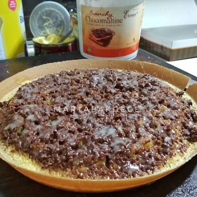 Kue Bandung Chocomaltine coklat kacang