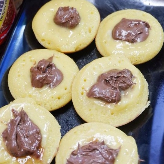 Kue Cubit Nutella