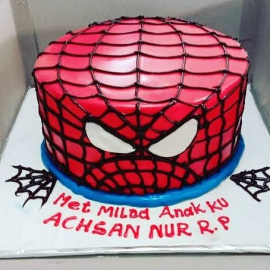 Kue Ulang Tahun Spiderman