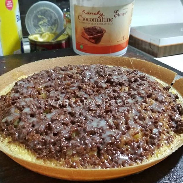 Kue bandung chocomaltine keju