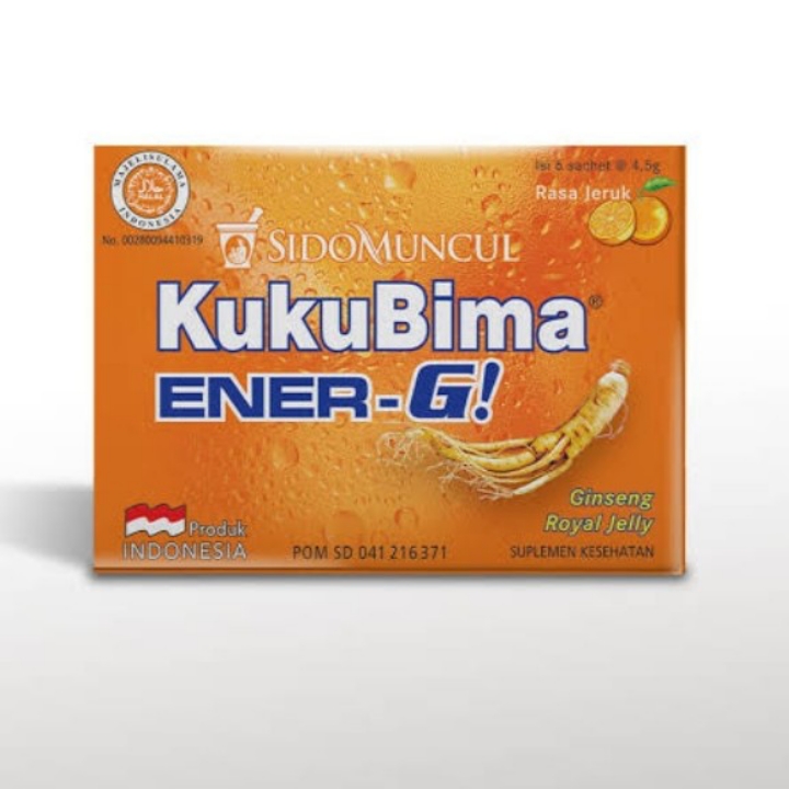 Kuku Bima Ener-G Rasa Jeruk Sachet