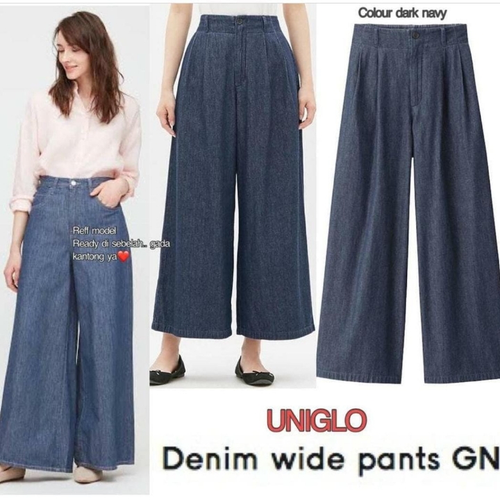 Kulot Denim Uniqlo