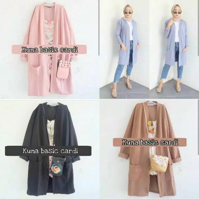 Kuna Basic Cardi Outwear 