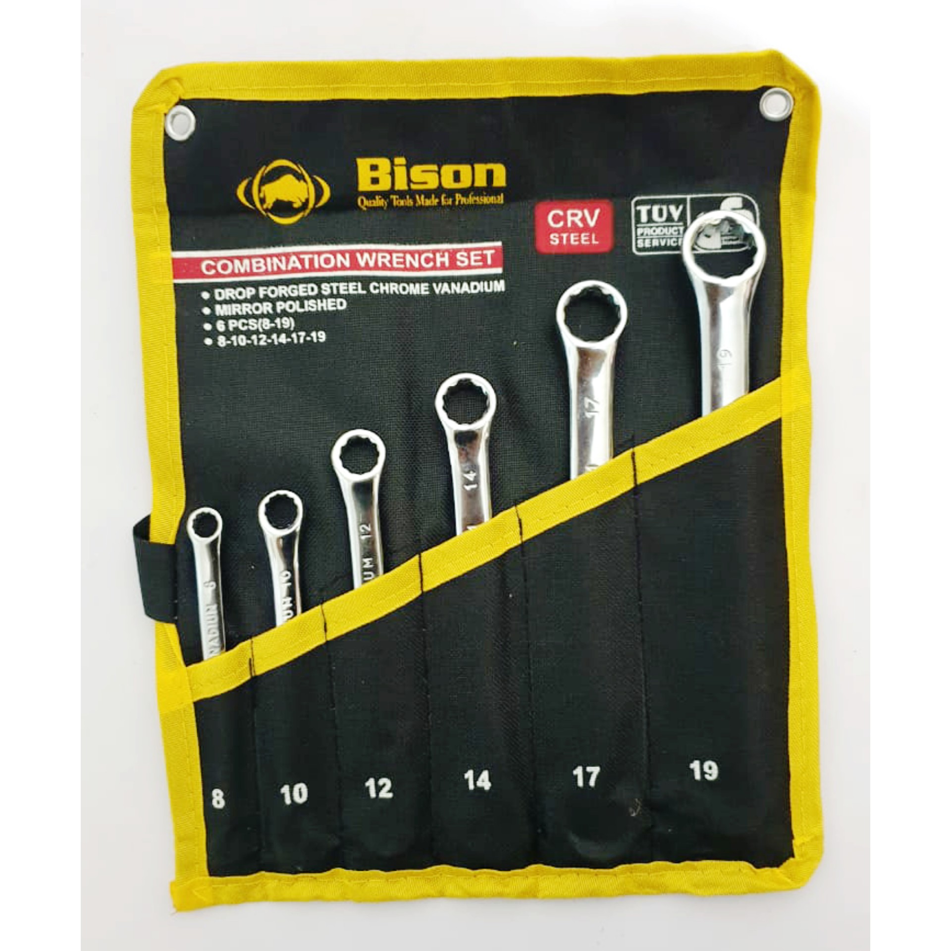 Kunci Kombinasi Ring Pas 6 Pcs Bison 4