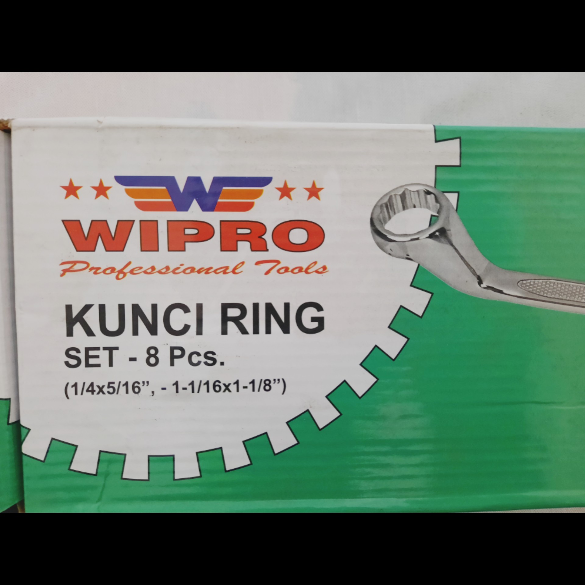 Kunci Ring Set-8Pcs Wipro 5