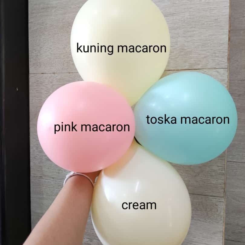 Kuning Pastel Toska Pastel Pink Pastel Cream