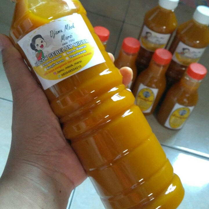 Kunyit asem kemasan besar 510ml 3