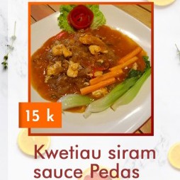 Kwetiau Siram Sauce Pedas