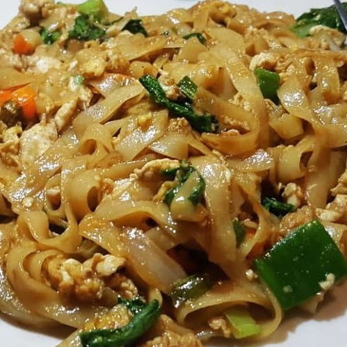 Kwetiaw Goreng-Rebus