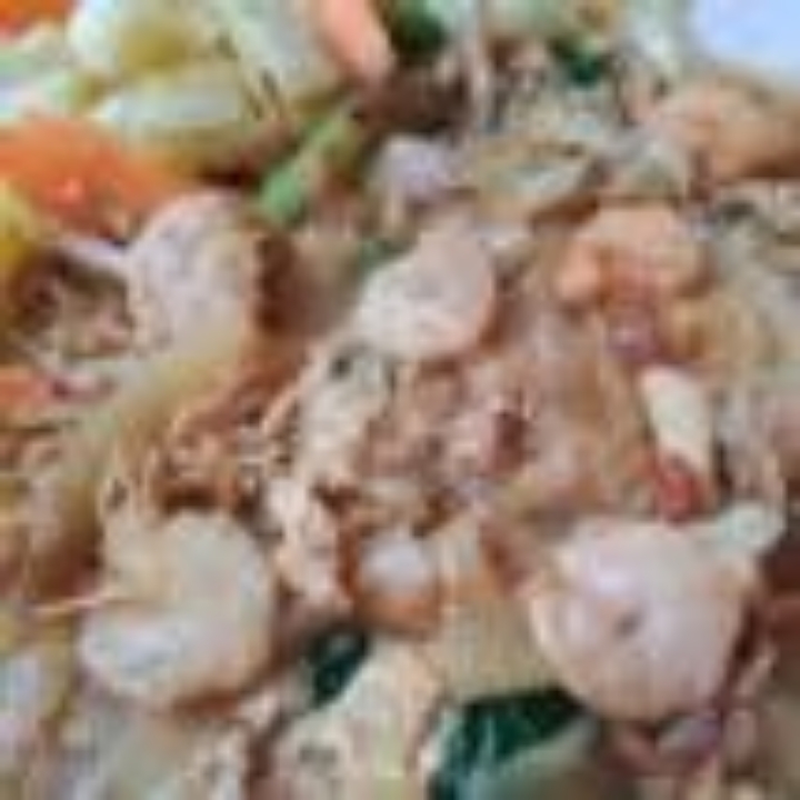 Kwetyau Rebus Seafood Udang