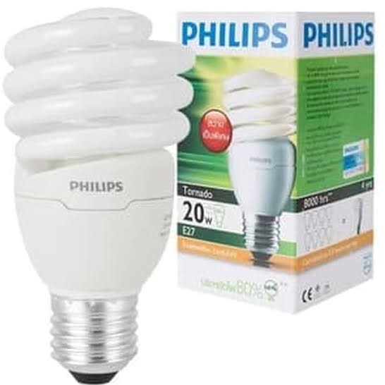 LAMPU PHILIPS TORNADO 20 WATT