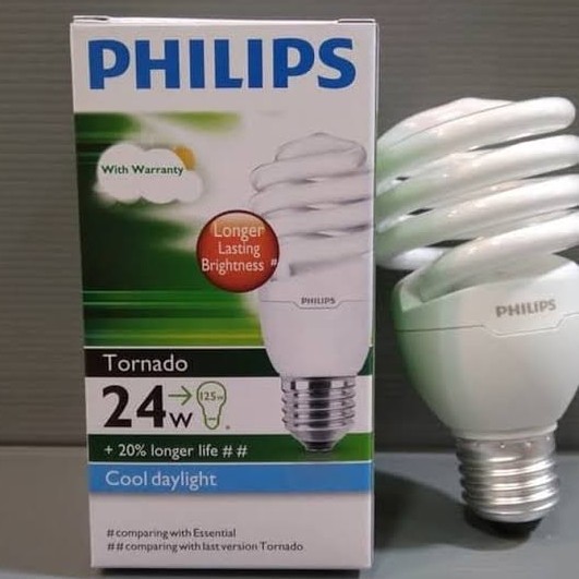 LAMPU PHILIPS TORNADO 24 WATT