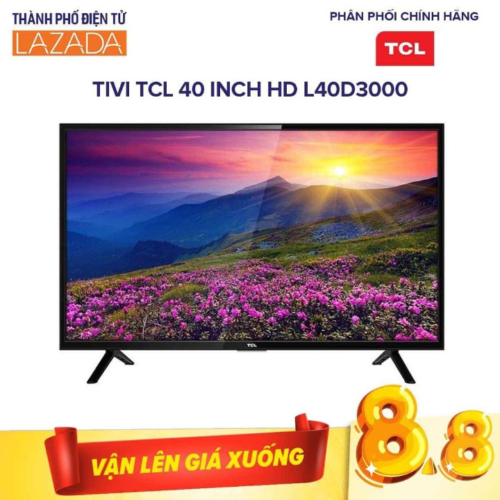 LED 40 TCL L40D3000B Baru