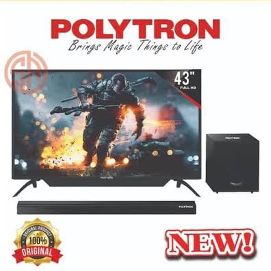 LED 43 POLYTRON PLD43B150-SOUNDBAR 2