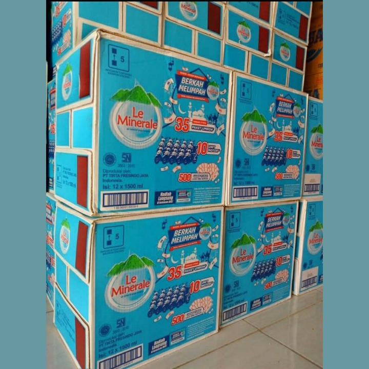 LEE MINERAL BESAR Perdus 1500ml X 12pcs 2