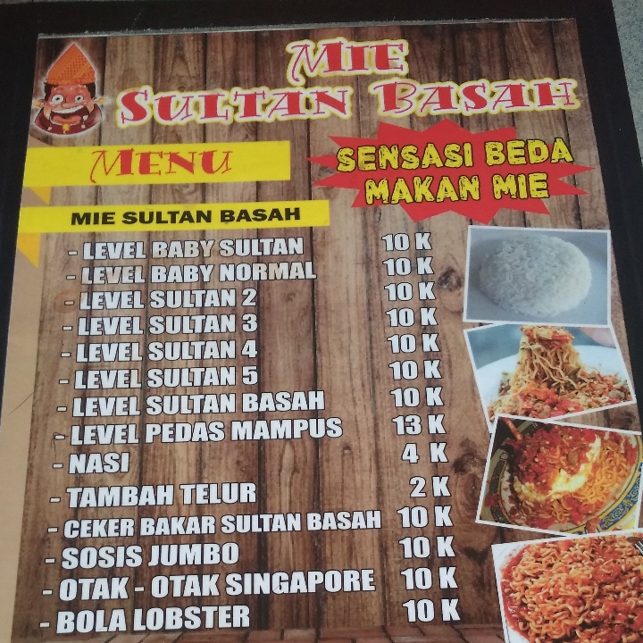 LEVEL SULTAN BASAH 