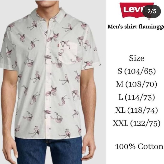 LEVIS KEMEJA PRIA SLEEVELESS SHIRT