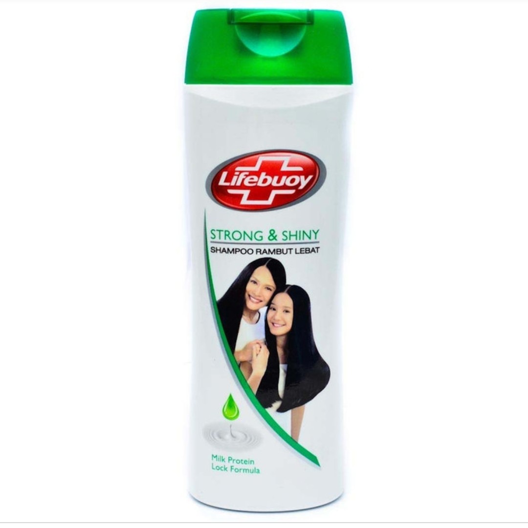 LIFEBUOY SHAMPOO  STRONG&SHINY BOTOL 170ML/36