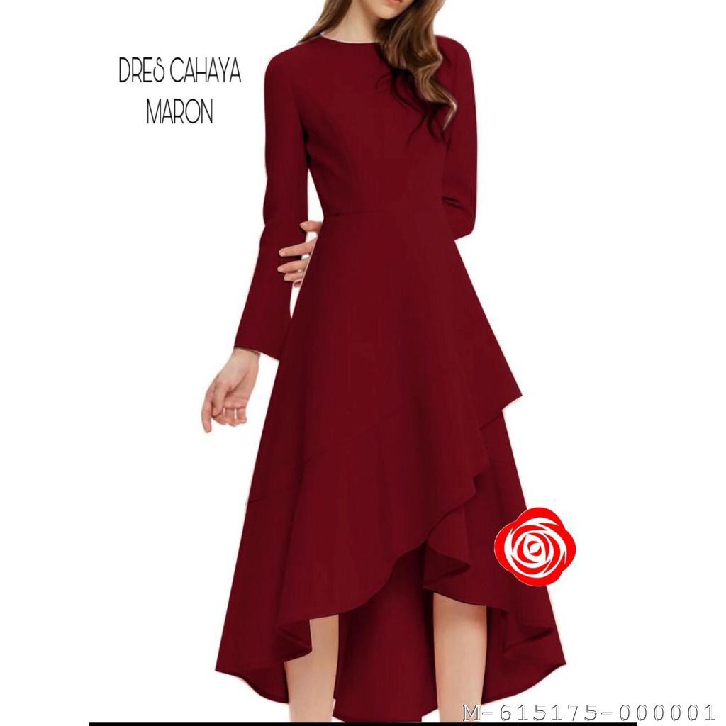 LONG DRESS WANITA CAHAYA 2