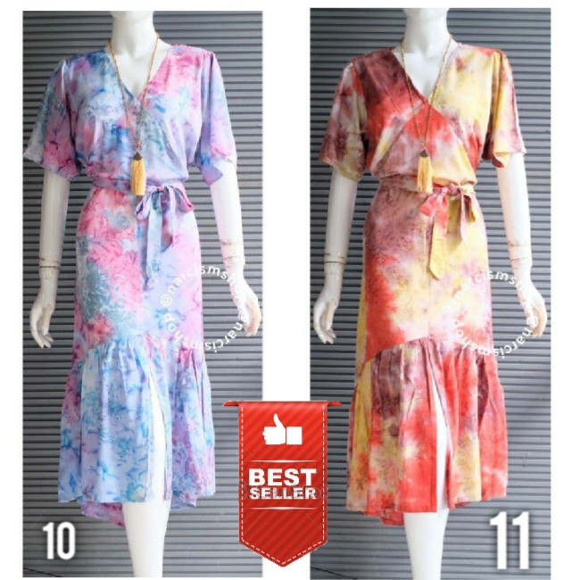 LONG TIE DYE KUPU PILIH MOTIF GESER PICT 5