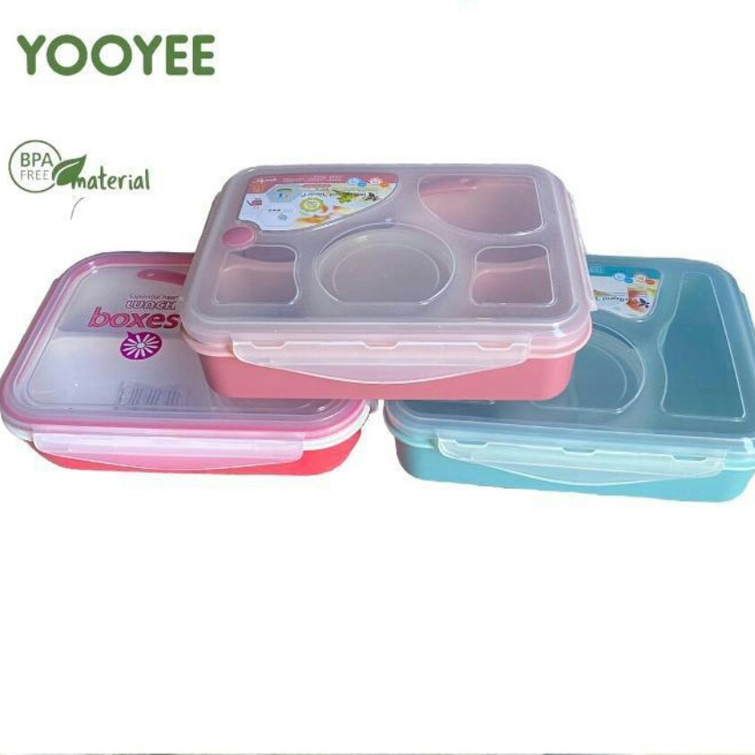 LUNCH BOX KOTAK MAKAN SUP YOOYEE 4 SEKAT BENTO 2