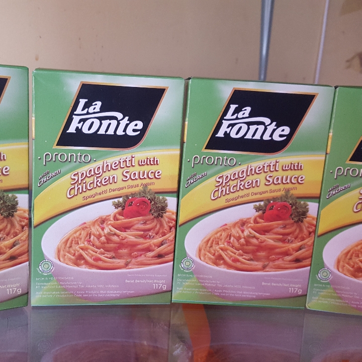 La Fonte Spageti Chicken Saus