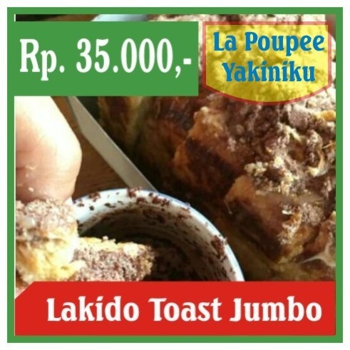 La Poupee Yakiniku-Lakido Toast Jumbo