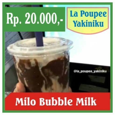 La Poupee Yakiniku-Milo Bubble Milk