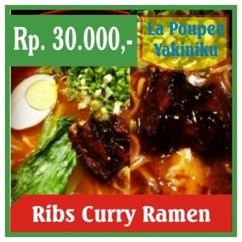 La Poupee Yakiniku-Ribs Curry Ramen