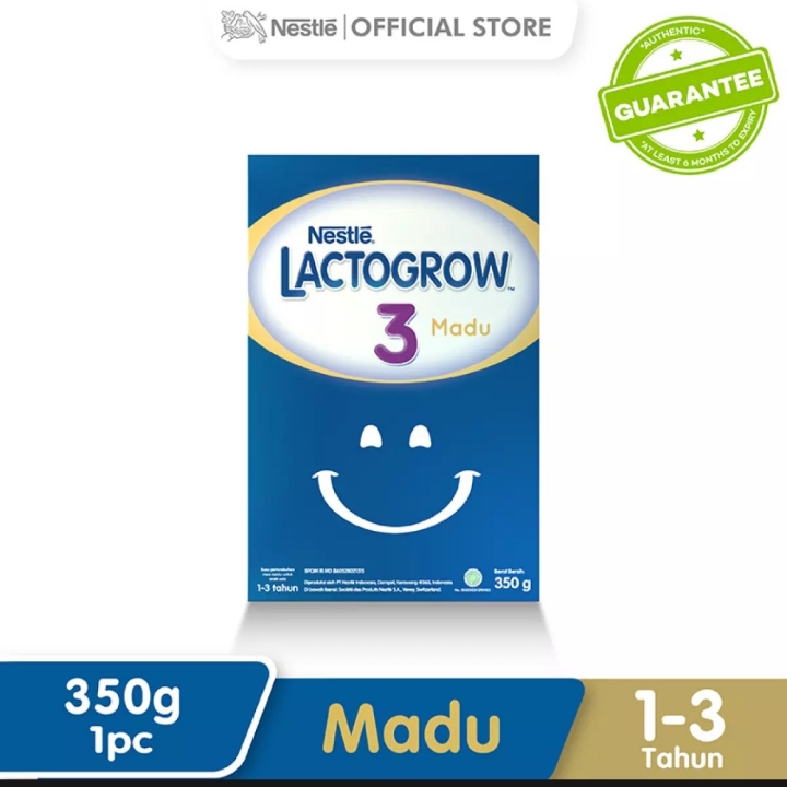 Lactogrow 3 madu 350gr