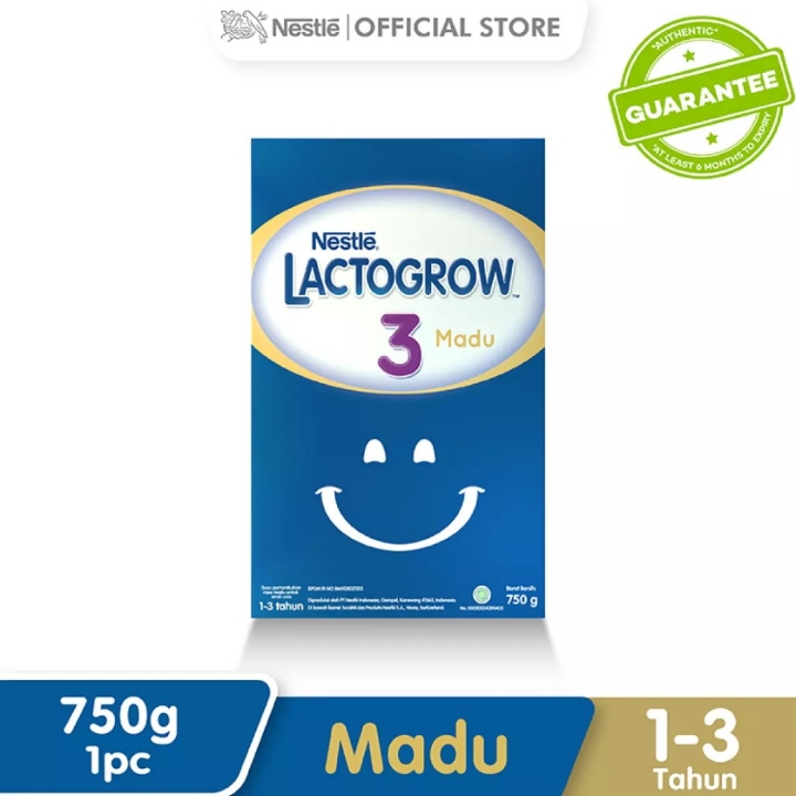 Lactogrow 3 madu 750gr