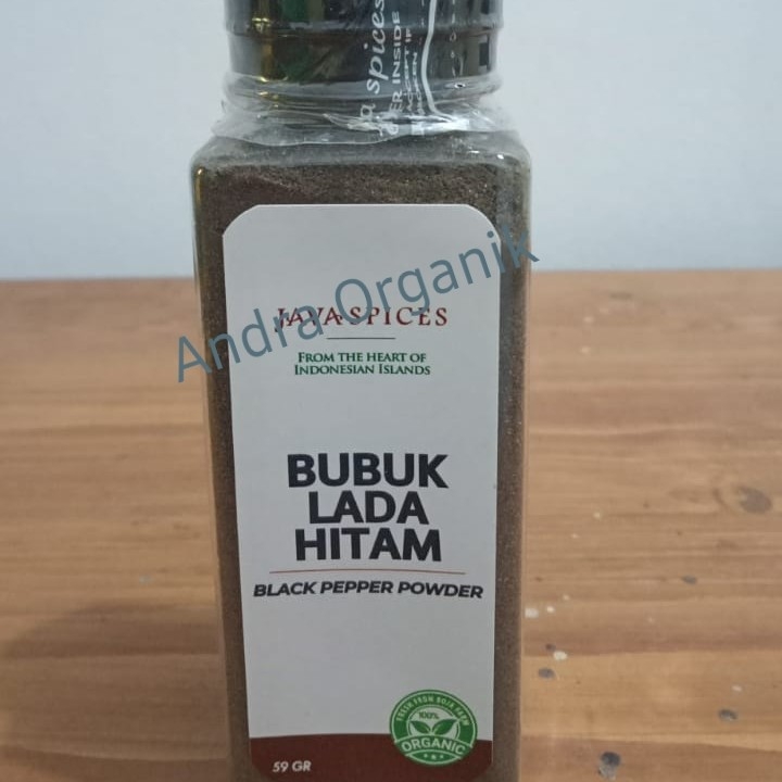 Lada Hitam Organik - Bubuk