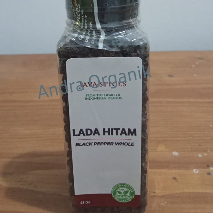 Lada Hitam Organik - Butiran