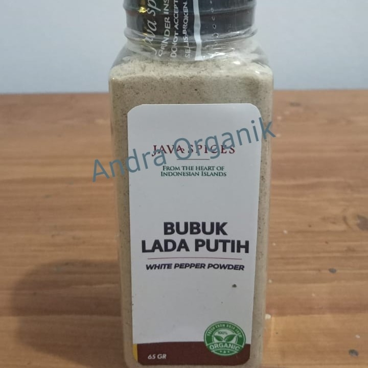 Lada Putih Organik - Bubuk