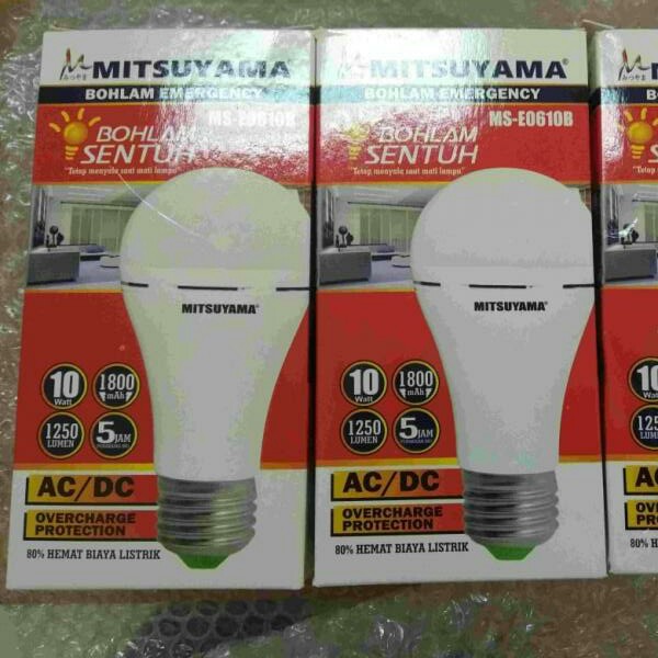 Lampu Emergency Pegang Nyala MITSUYAMA 10Watt 3