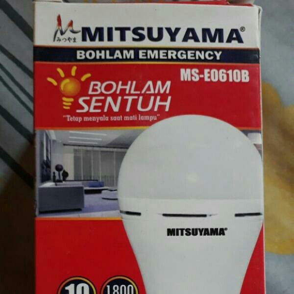 Lampu Emergency Pegang Nyala MITSUYAMA 10Watt 5