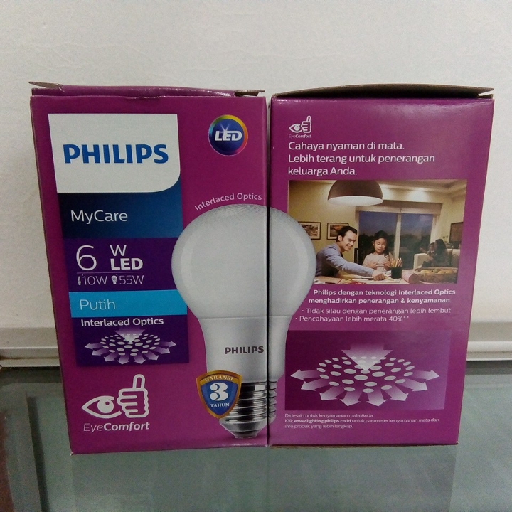 Lampu Philips LED 6 Watt 4