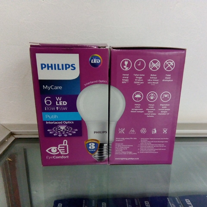 Lampu Philips LED 6 Watt 5