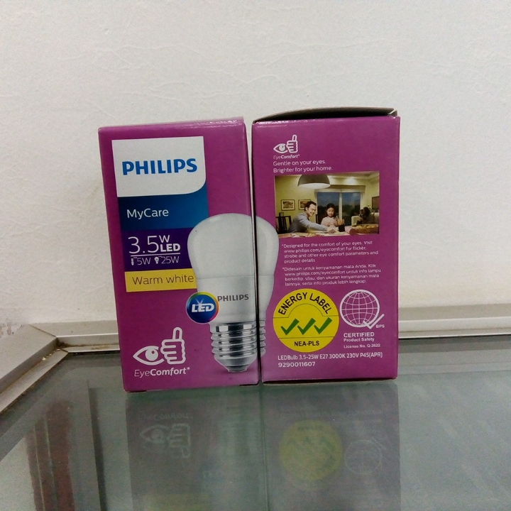 Lampu Philips Led 3-5 Watt Kuning 4