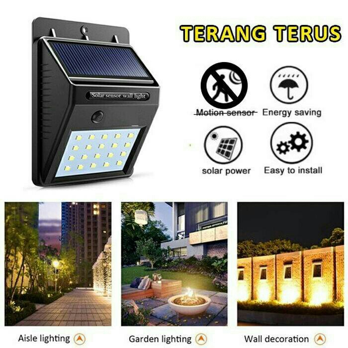 Lampu Solar No Sensor