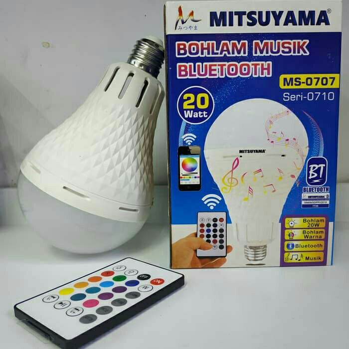 Lampu Speaker Bluetooth MITSUYAMA MS-0707 20 Watt 2