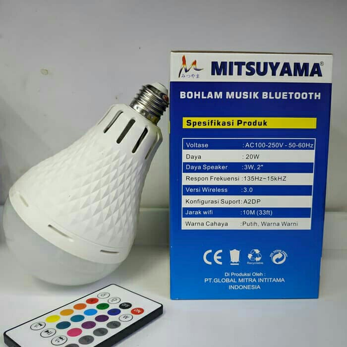 Lampu Speaker Bluetooth MITSUYAMA MS-0707 20 Watt 4