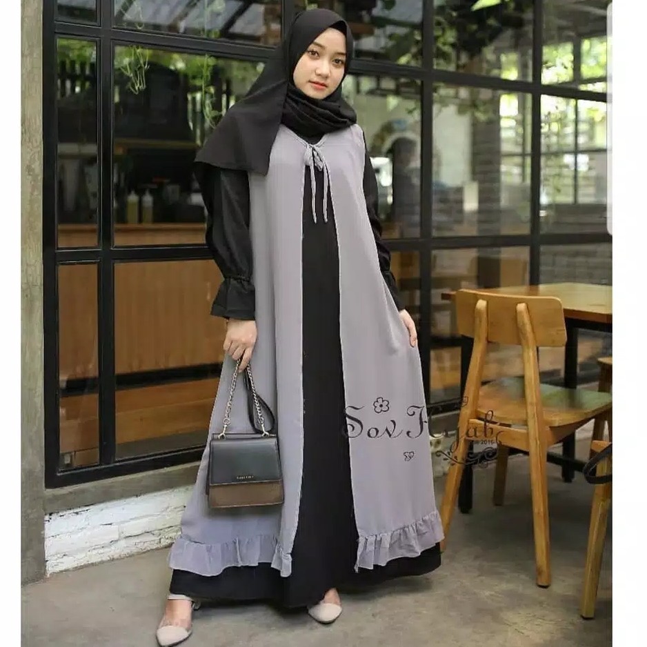 Lanara Dress Maxi  Baju Gamis Best Seller